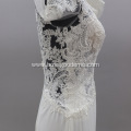 Customized long sleeve wedding mermaid dress bridal gowns